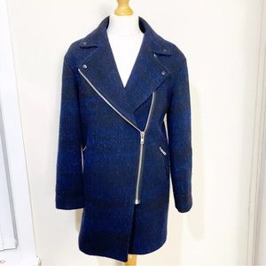 Sandro Zipper Coat Sz 36